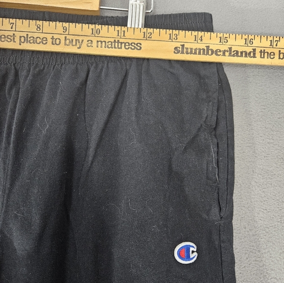 Champion Athleticwear Womens Jogger Sweatpants Size Medium M Soild Black - Picture 6 of 10